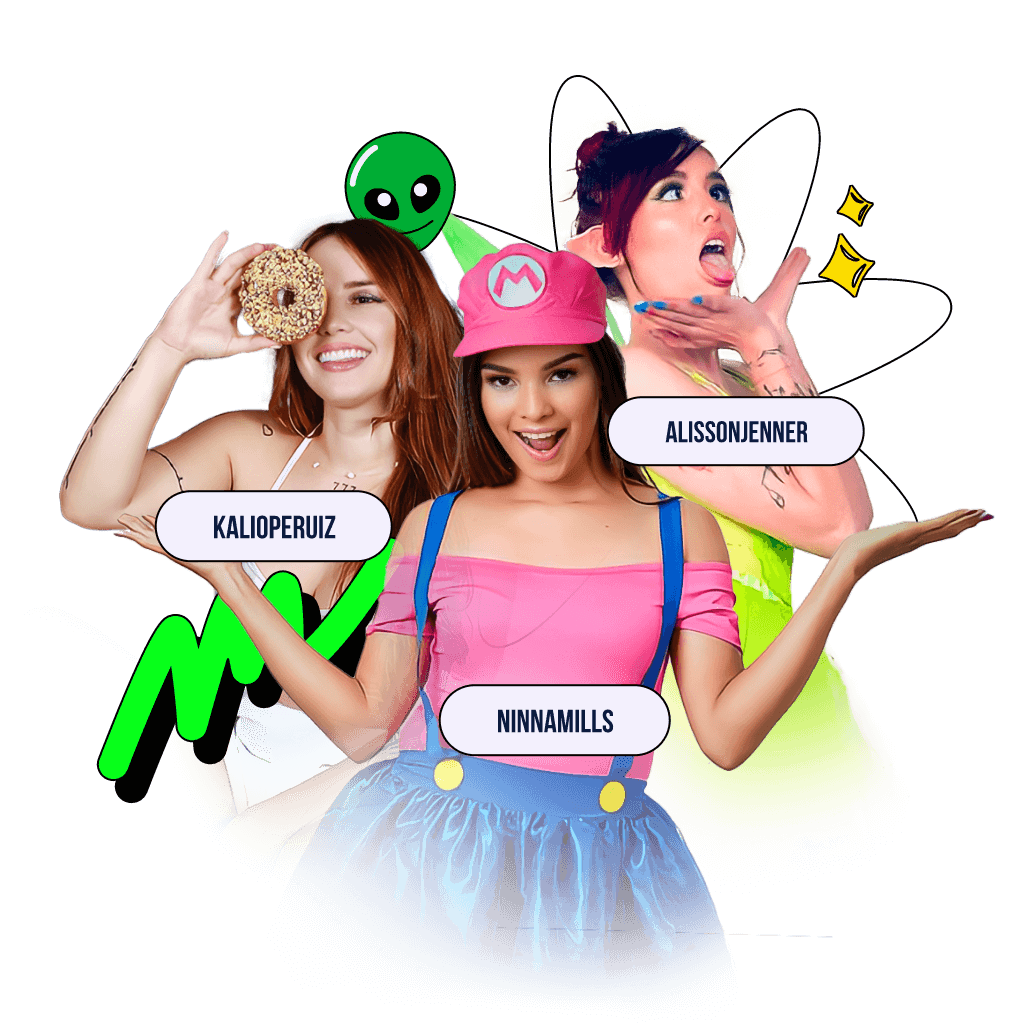 Cosplaying girls